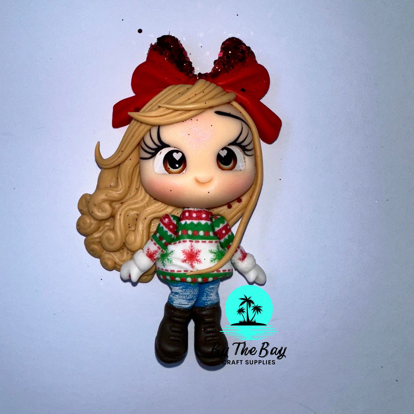 Christmas Sweater Blonde hair