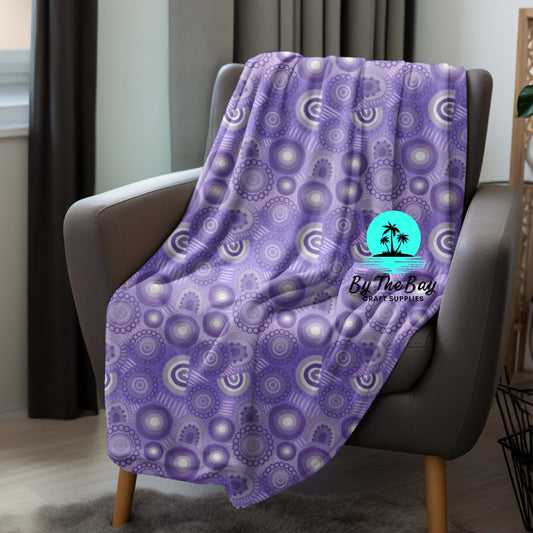 Gorkorra Gaka Purple Blanket