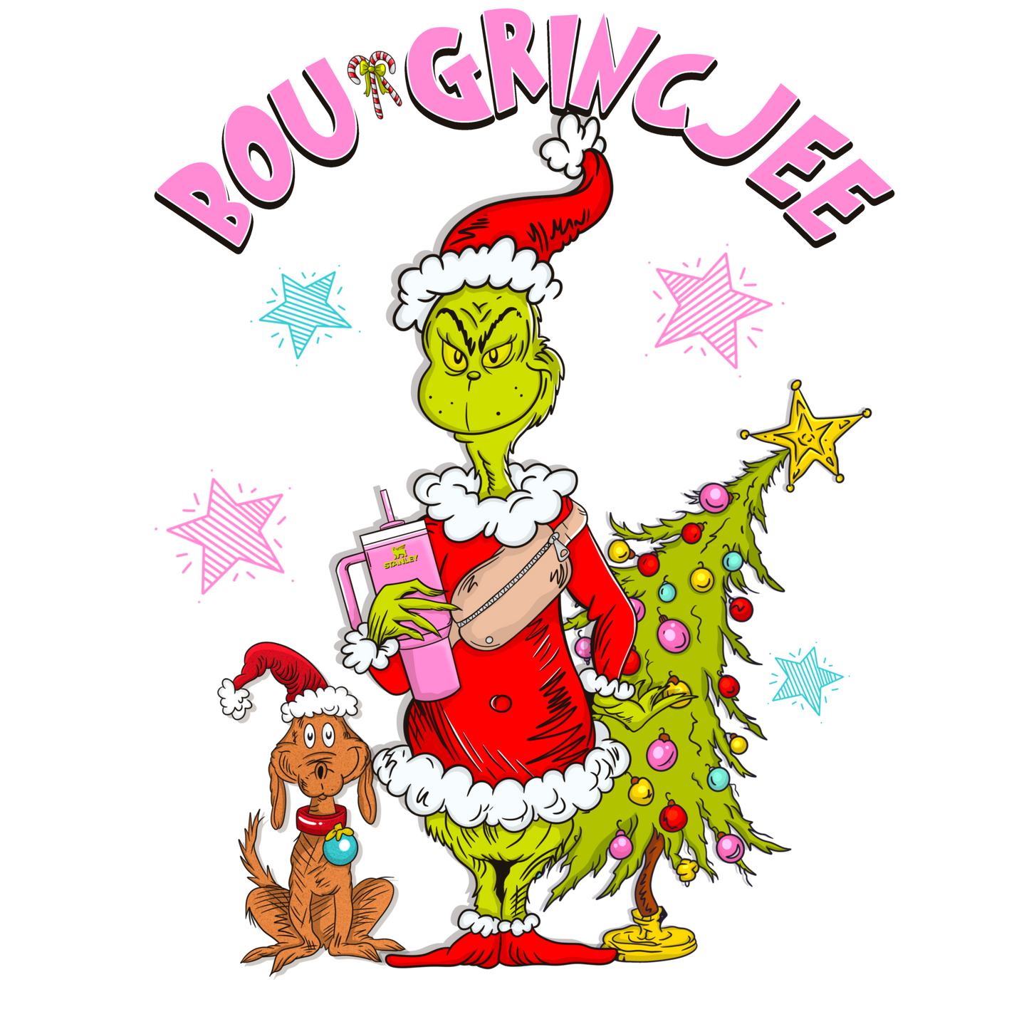 Boujee Grinch era Christmas