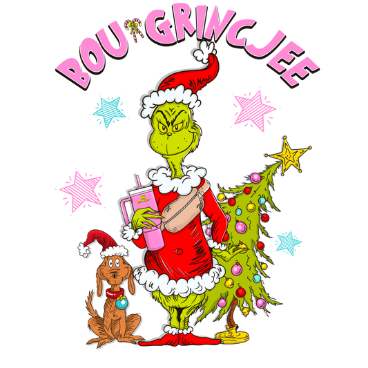 Boujee Grinch era Christmas