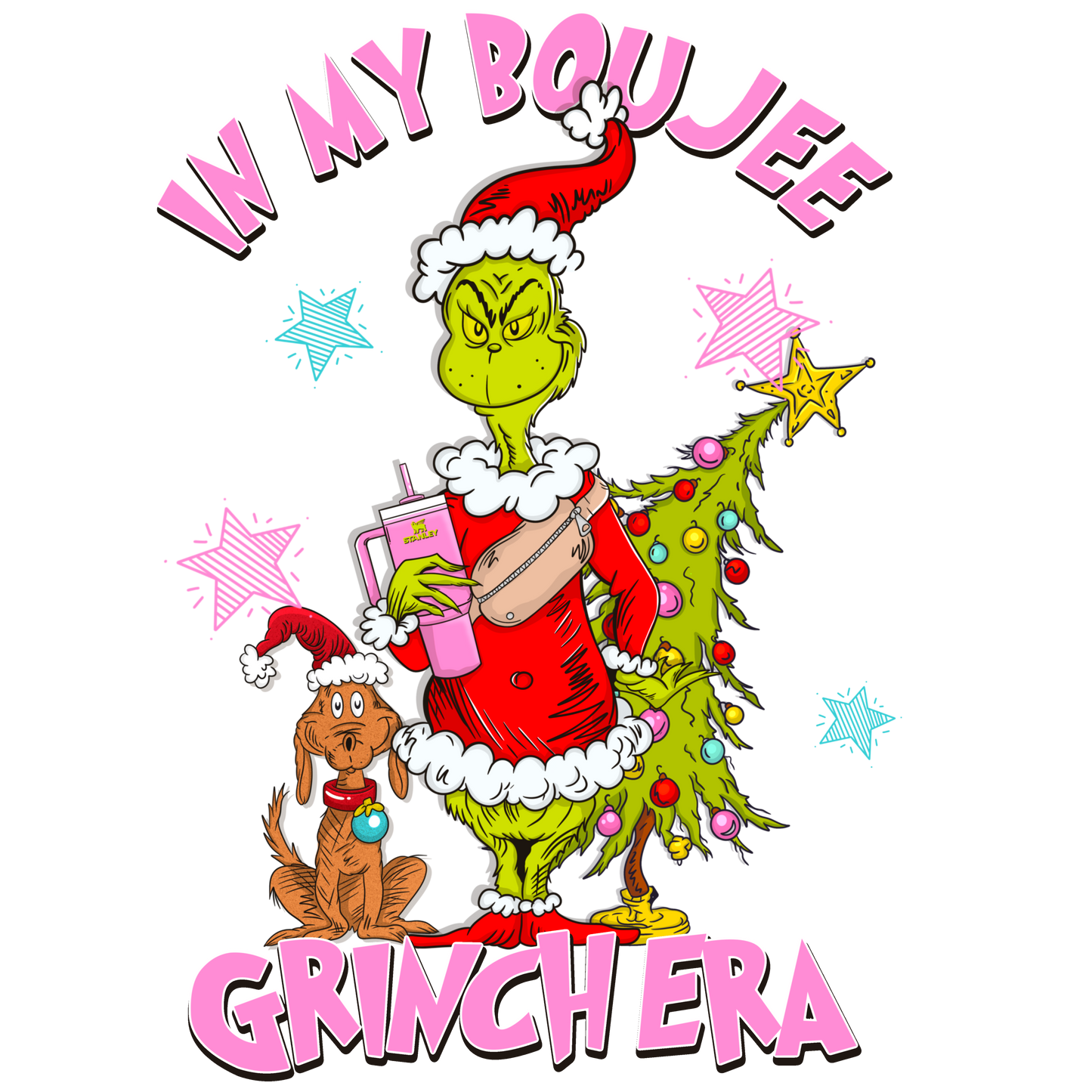 Boujee Grinchera Christmas