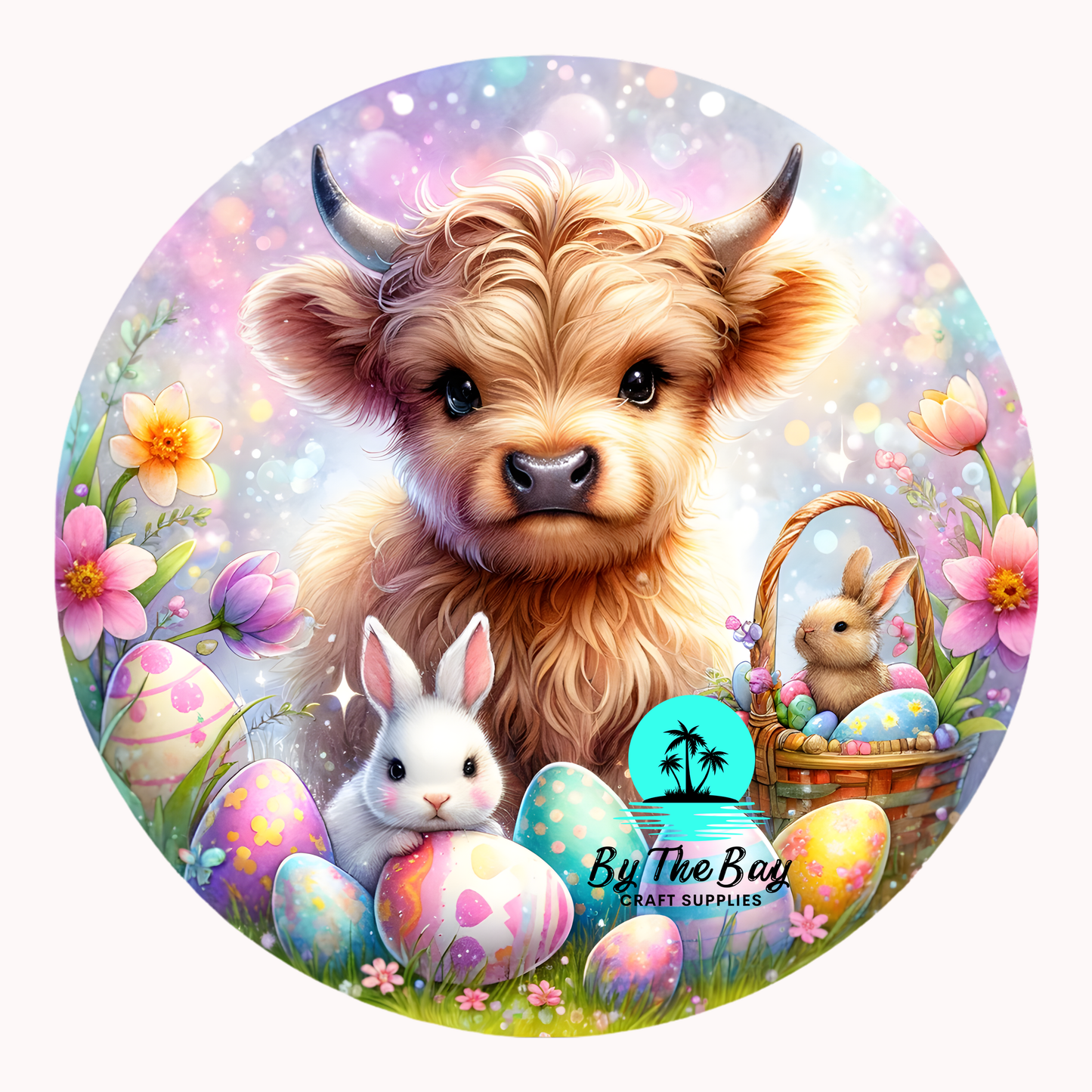 Easter Highland Cow 2