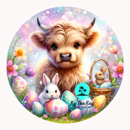 Easter Highland Cow 2