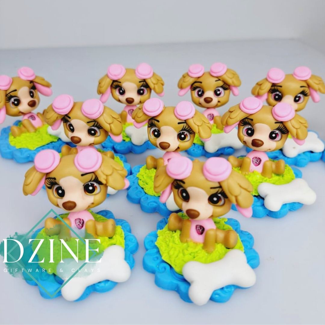 Sky cake topper (5-6cm)