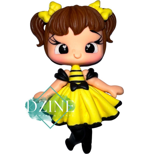 Bee stripe dress girl