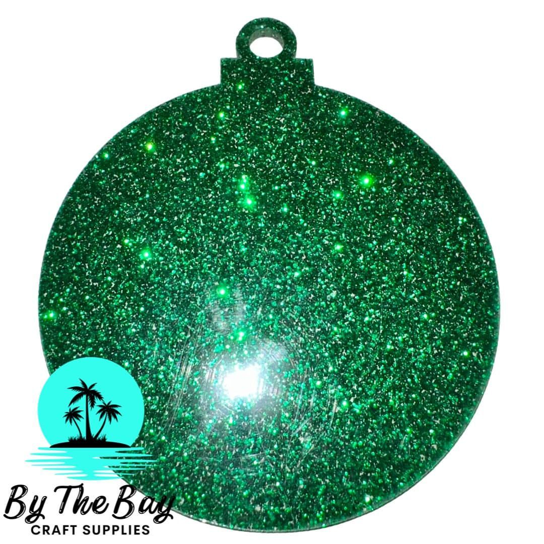 Plain 9cm Acrylic Baubles