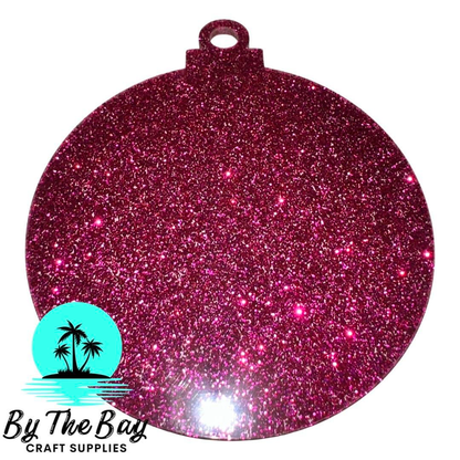 Plain 9cm Acrylic Baubles