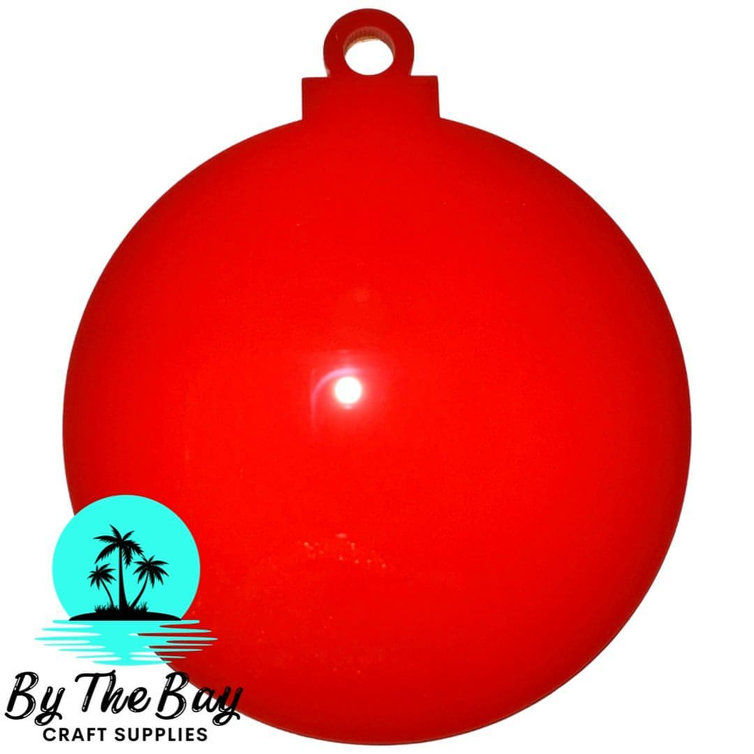 Plain 9cm Acrylic Baubles