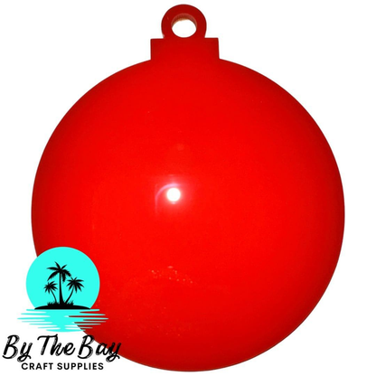 Plain 9cm Acrylic Baubles