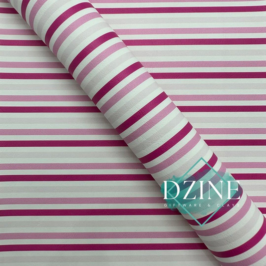 Hot Pink girl stripe co ord