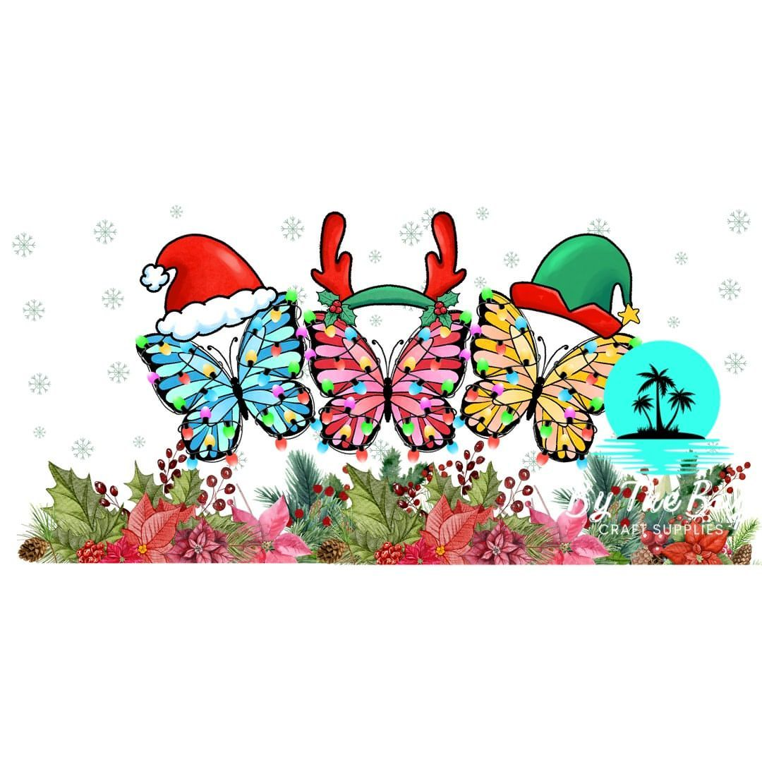 Christmas Butterflies