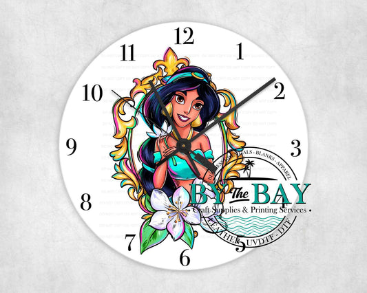 Jasmine UVDTF Clock