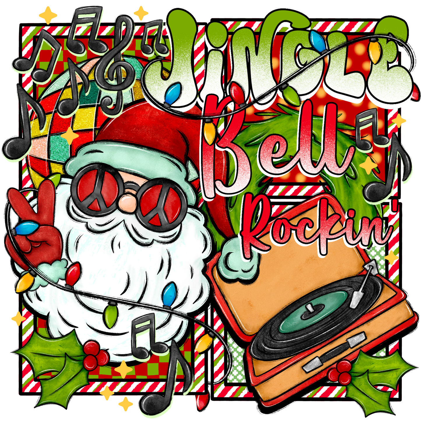 Jingle Bell Rockin Santa