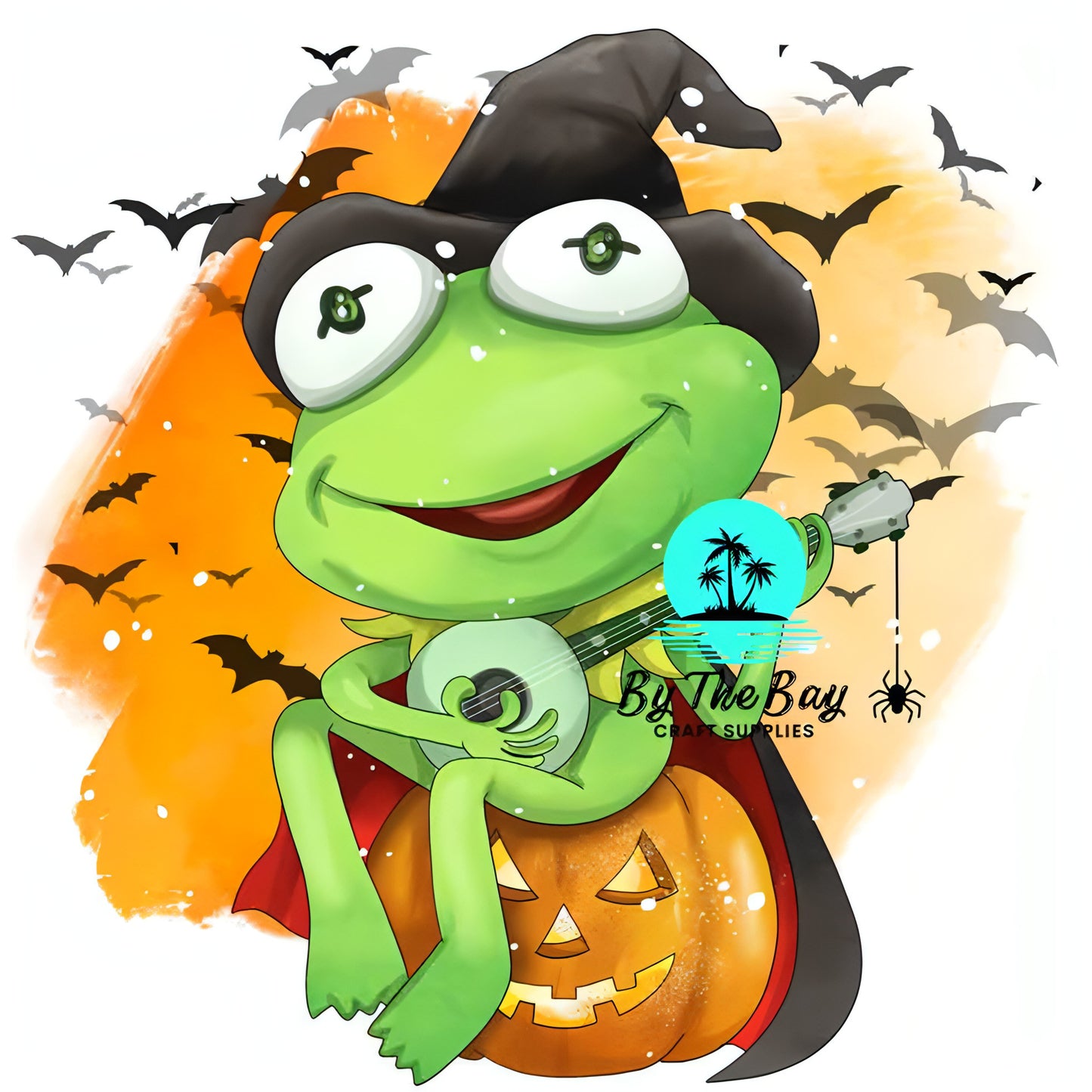 Green Frog Halloween