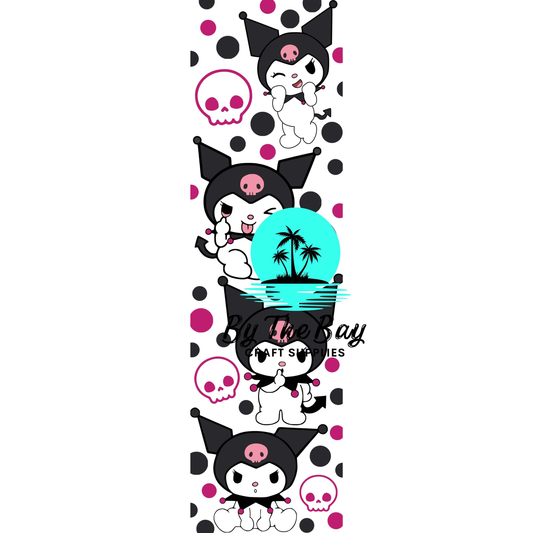 K Kawaii Bookmark Decal