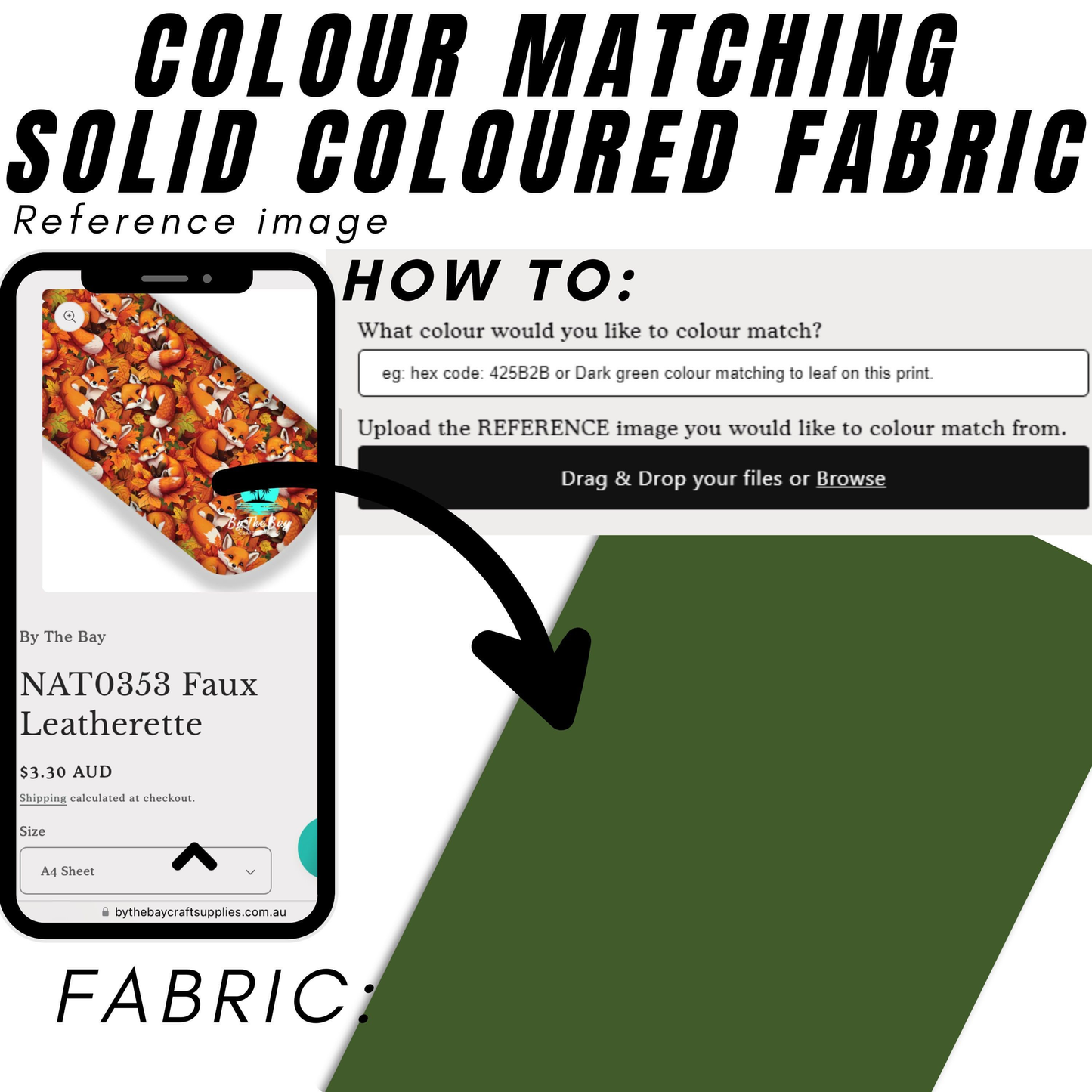 Color Matching - Solid Colored Fabric