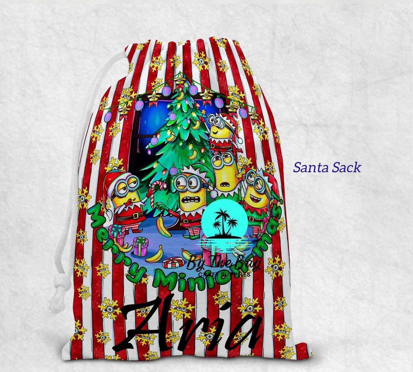 Yellow Guy Santa Sack