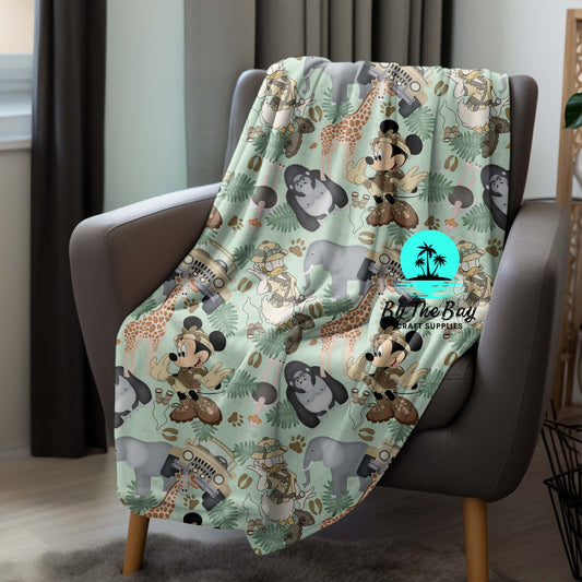 Miss Mouse Safari Blanket