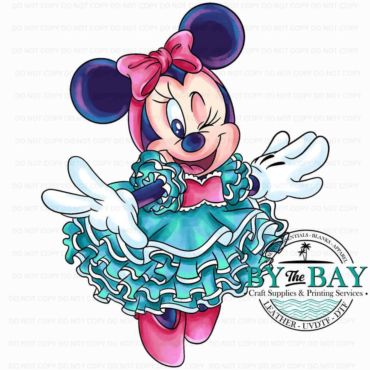 Miss Mouse blue dress