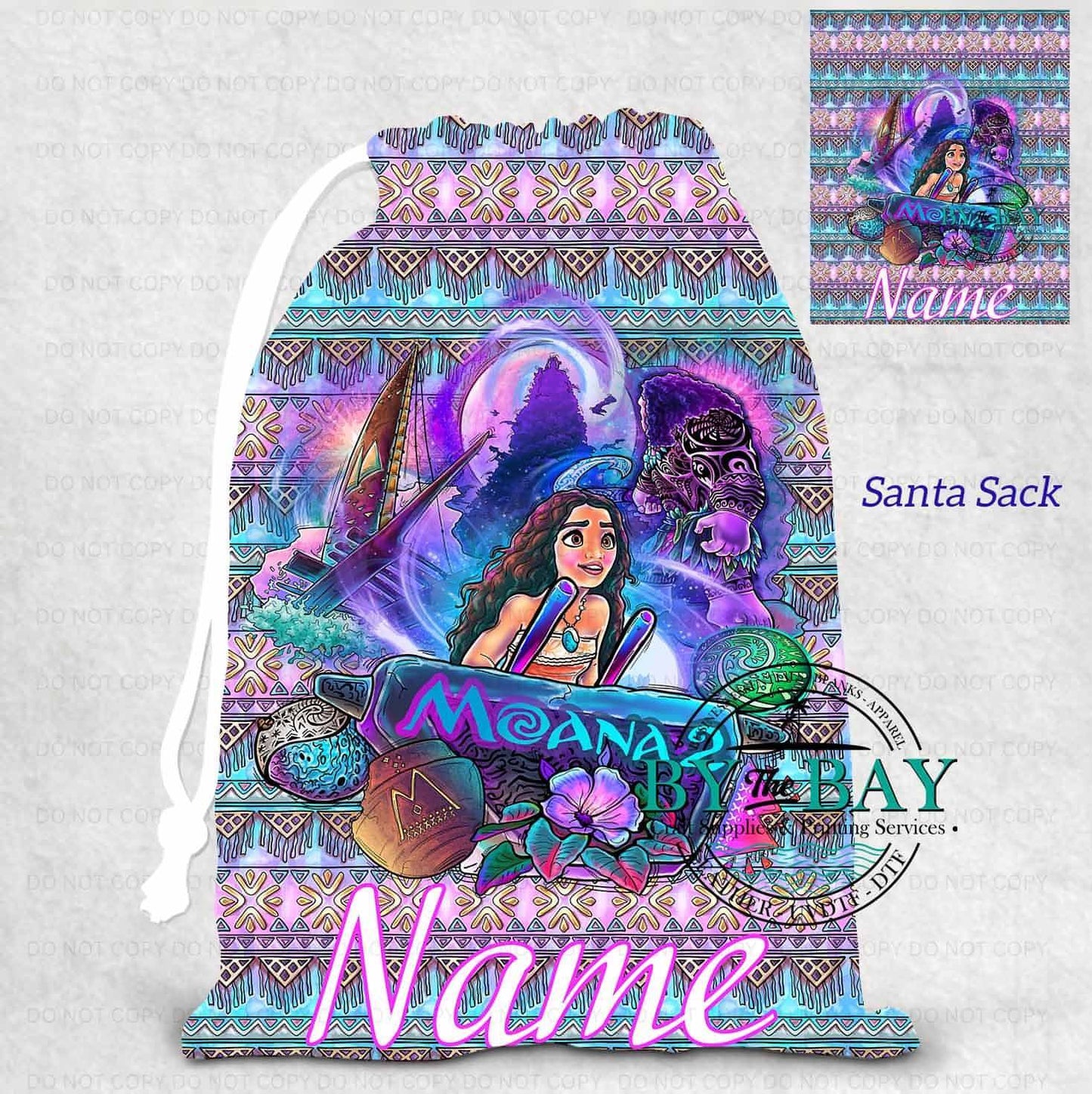 Moana 2 Santa Sack