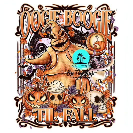 The Oogie Fall Halloween UVDTF