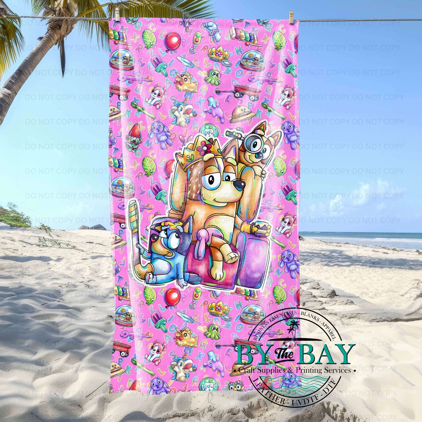 Queen Dog Beach Towel