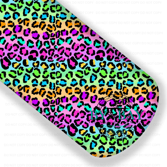 Rainbow Leopard Print