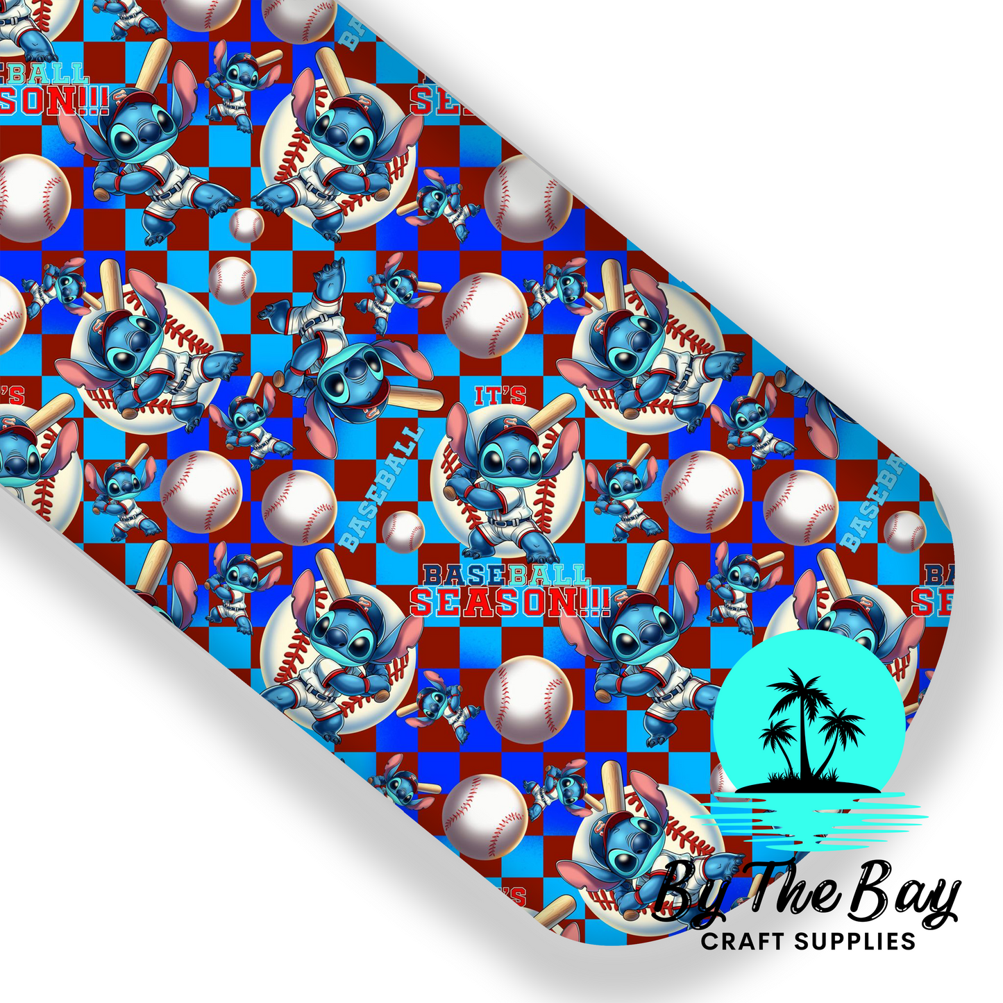 Baseball Blue Guy Faux Leatherette