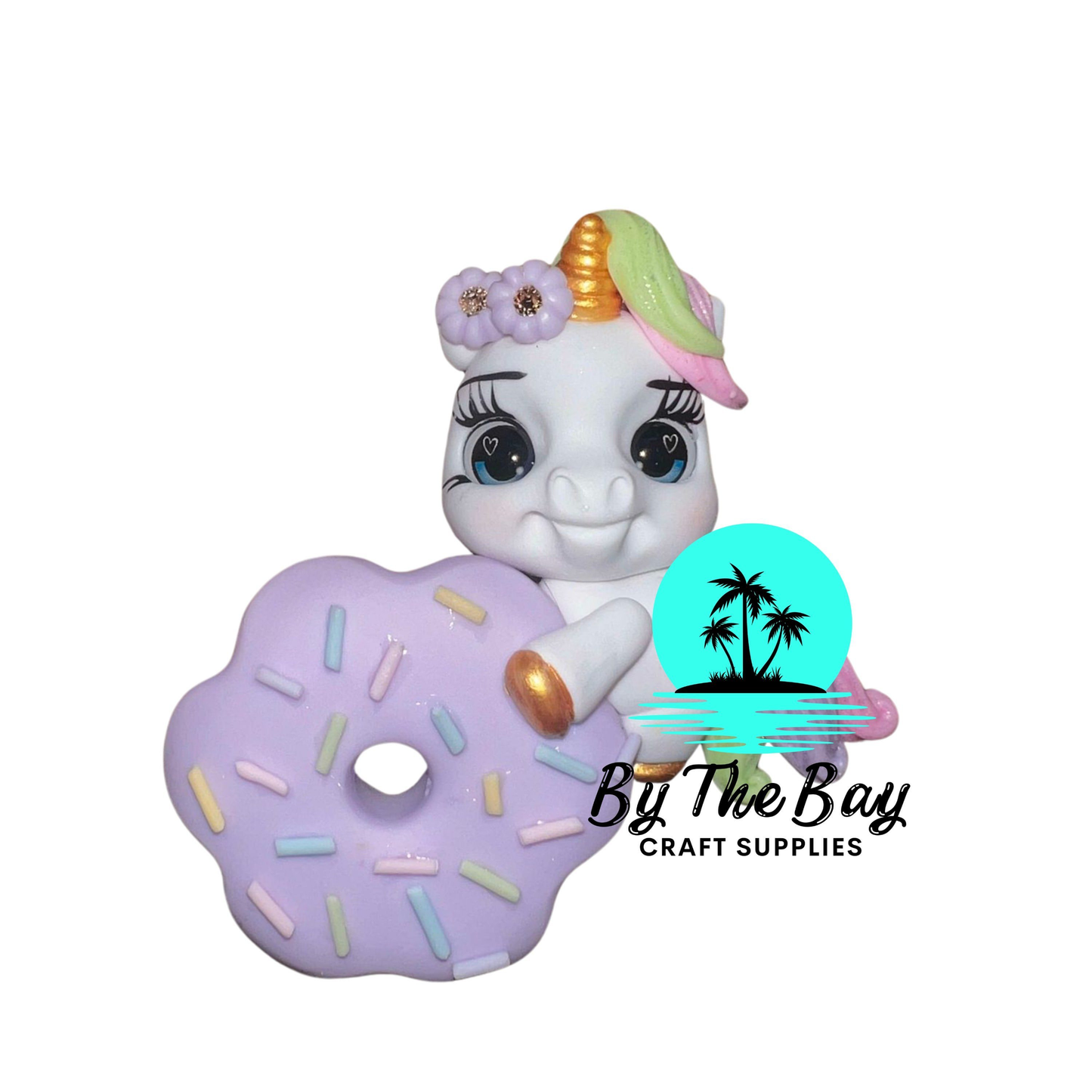 Purple donut unicorn