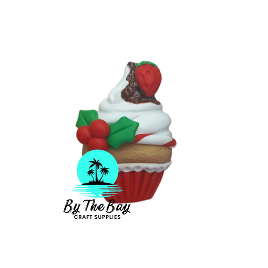 Christmas cupcake