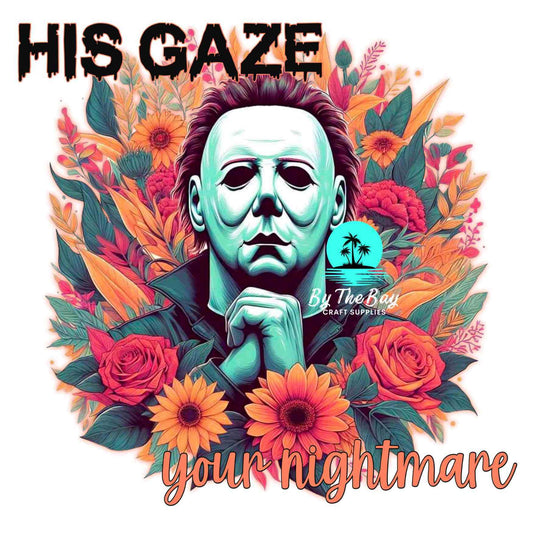 His Gaze UV Decal