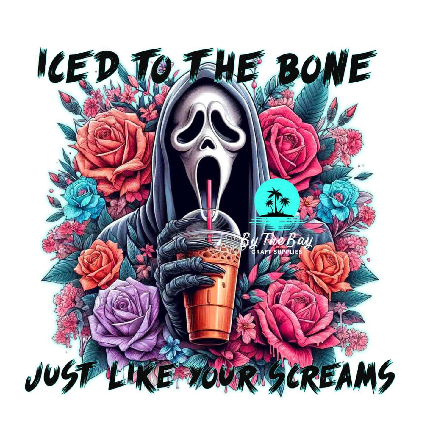 Iced to the bone UV Decal