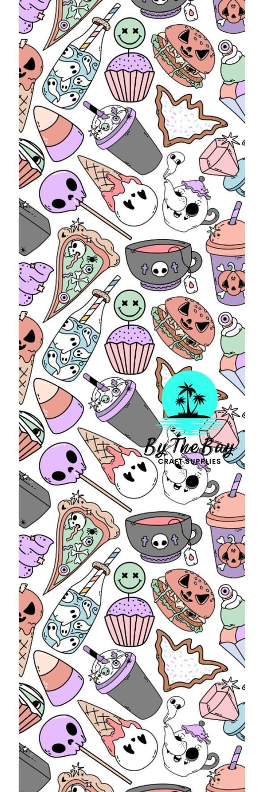 Spooky Food Bookmark Decal