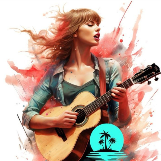 Tay Guitar DTF