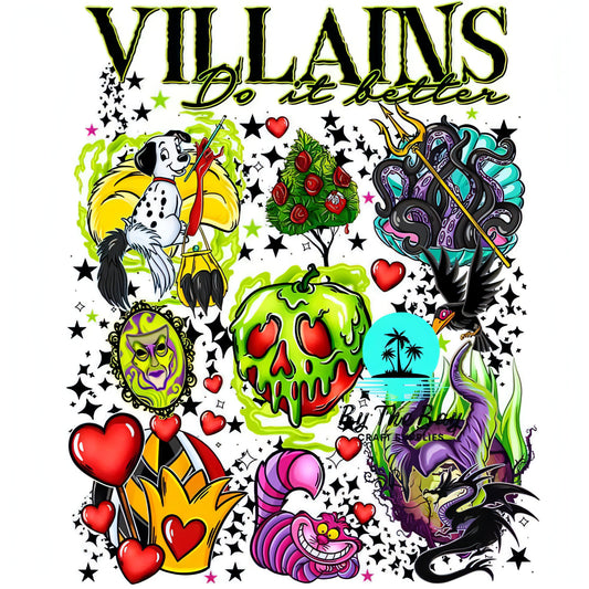 Villans Halloween UVDTF