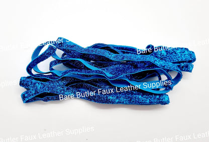 Interchangeable Glitter Headbands - Glitter, headbands - Bare Butler Faux Leather Supplies 