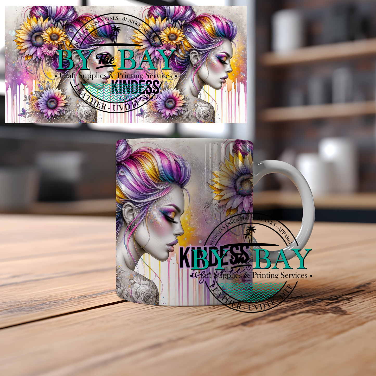 Kindness is Free Mug Sublimation Print