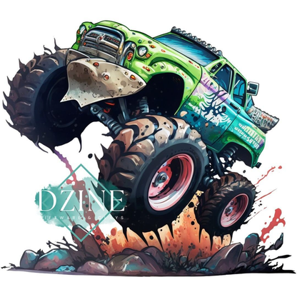 Monster Trucks Prints (Various)