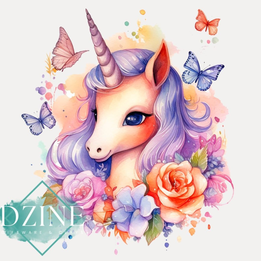 Watercolour Unicorn