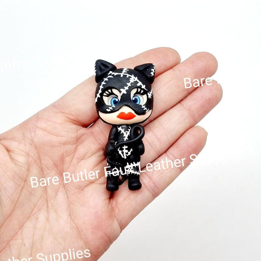 Cat Woman - batman, Clay - Bare Butler Faux Leather Supplies 