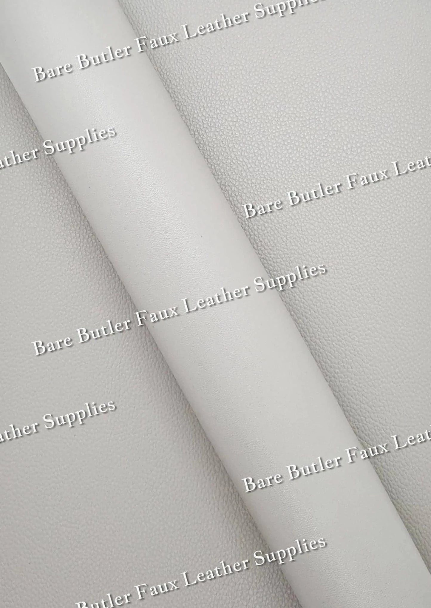 Double Sided Solid Colour Litchi - Stone - Faux, Faux Leather, Leather, leatherette - Bare Butler Faux Leather Supplies 