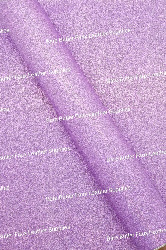 Glitter - Lavender - Berry, Faux, Faux Leather, Fine, Glitter, Leather, leatherette, Super - Bare Butler Faux Leather Supplies 