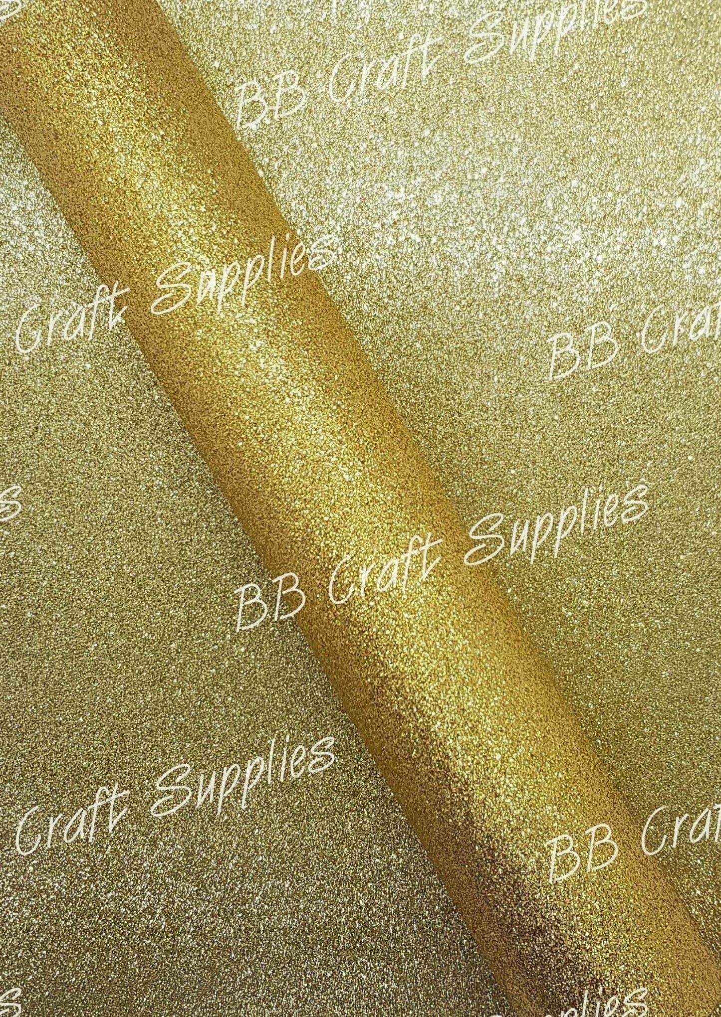 Glitter - Sunflower Yellow - Faux, Glitter, leather, leatherette, Sunflower, yellow - Bare Butler Faux Leather Supplies 