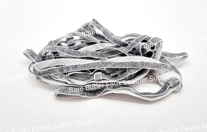 Interchangeable Glitter Headbands - Glitter, headbands - Bare Butler Faux Leather Supplies 