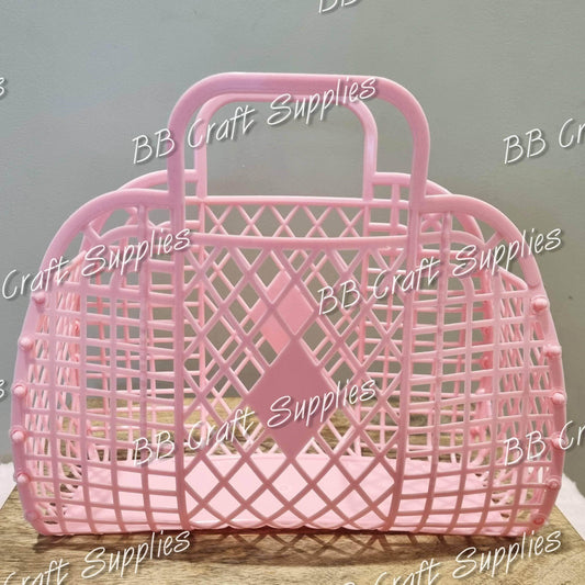 Jelly Bag Pink - Bag, Pink - Bare Butler Faux Leather Supplies 