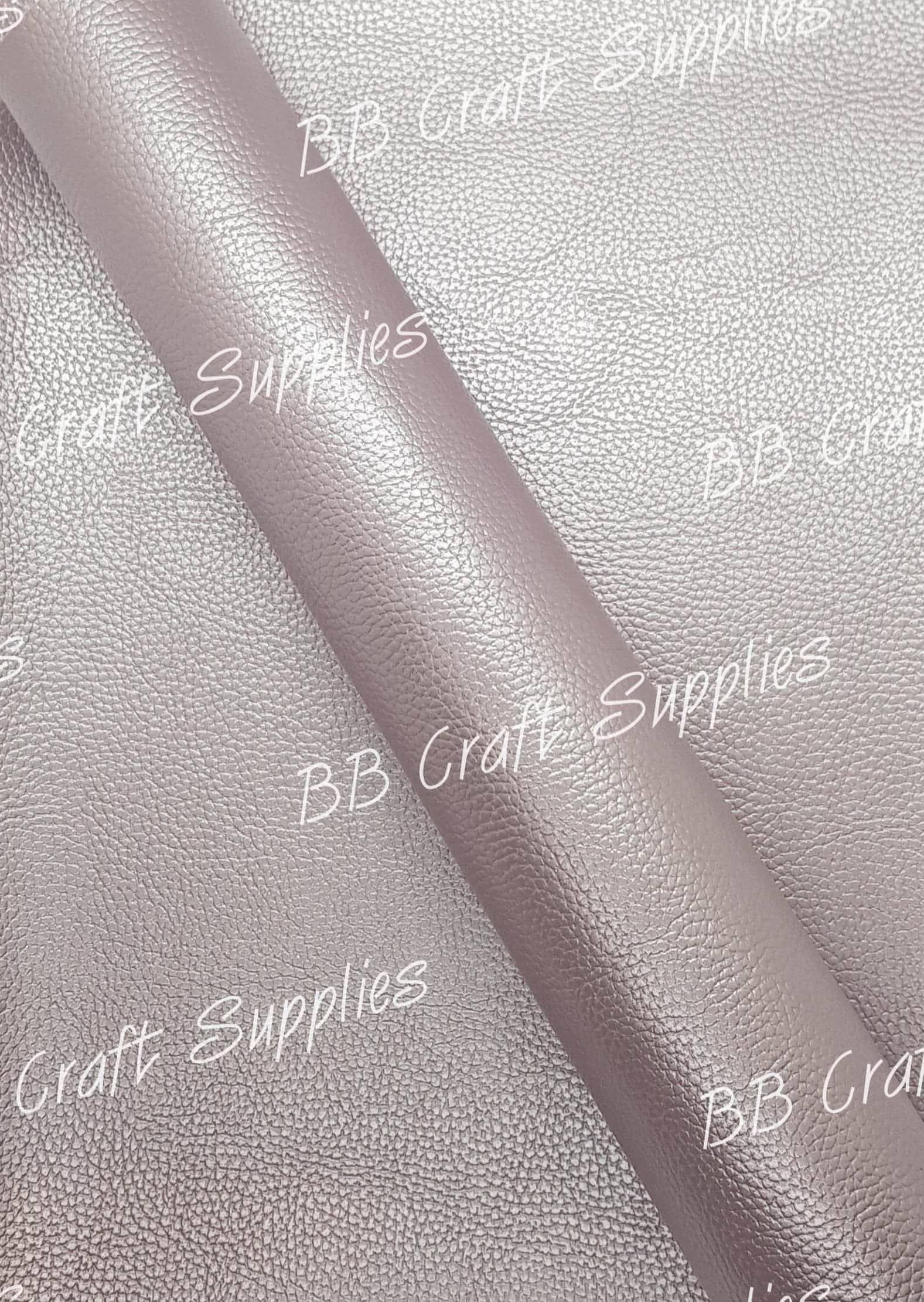 Pearl Metallic Lilac - Brass, Faux, leather, metallic, metallic's - Bare Butler Faux Leather Supplies 