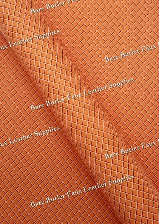 Waffle Cone Litchi - Cone, Faux, Faux Leather, Ice cream, Leather, Litchi, waffle - Bare Butler Faux Leather Supplies 